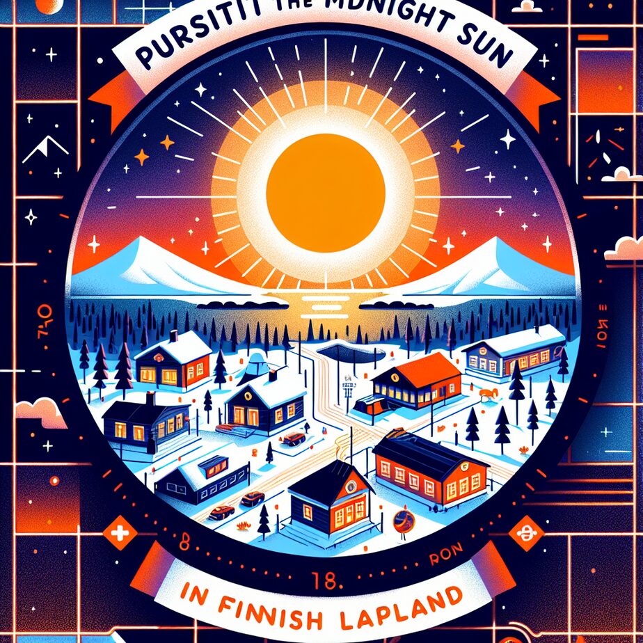 Chasing the Midnight Sun in Finnish Lapland